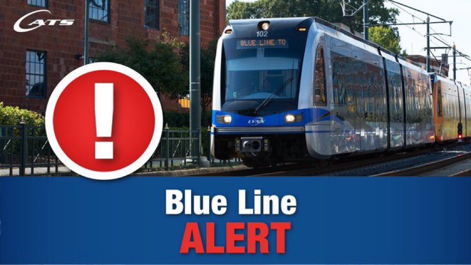 There is a 10 minute northbound delay between 36th and UNCC Stations. Updates to follow.