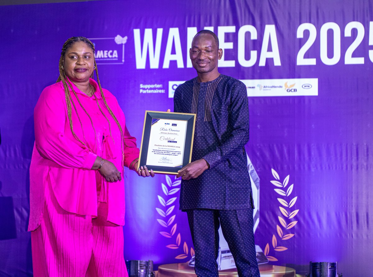 TheMFWA's tweet photo. Celebrating excellence in journalism! 🎉
All 26 finalists of #WAMECA2025 were honoured with certificates of merit for their impactful journalism!
#WAMECA2025 #WAMECA #WAMECA25 https://t.co/9brmSqOwsn