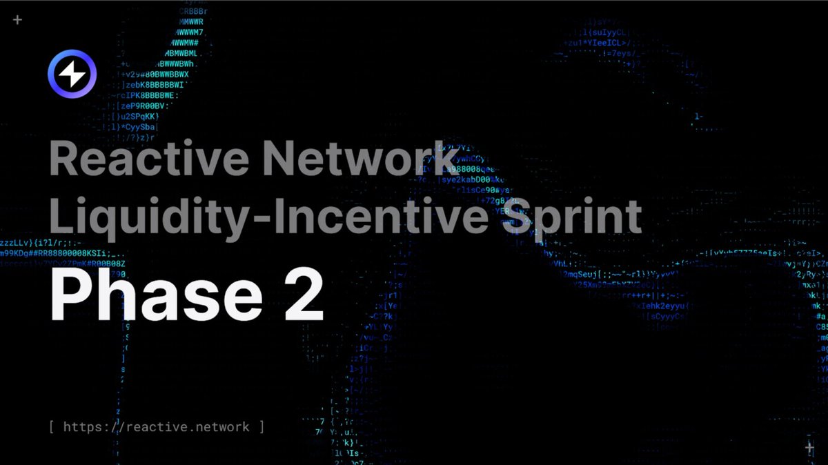 You can make sure your $REACT are earning their keep by taking part in one of our staking programs:

Single Token Staking - Take part in one of our delegated validator pools ands help to secure Reactive Network while earning a share of validator rewards.

Uniswap Liquidity Sprint