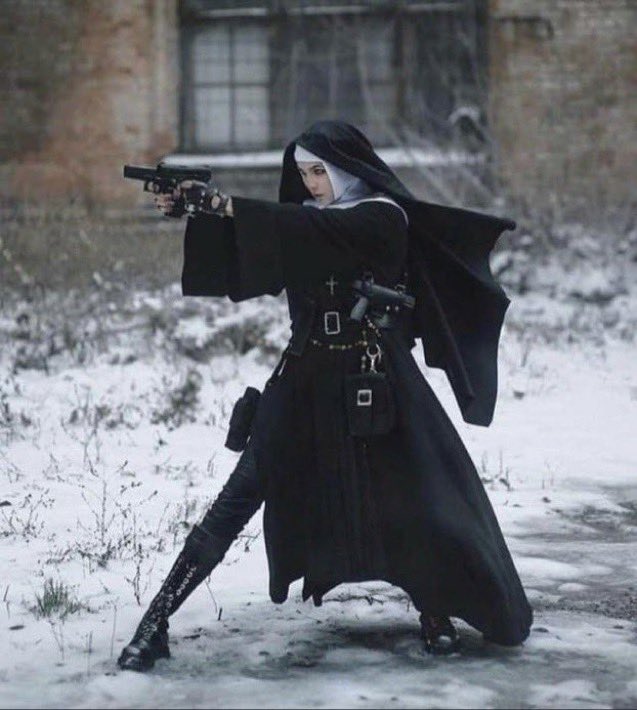 No one:

Nuns in anime: