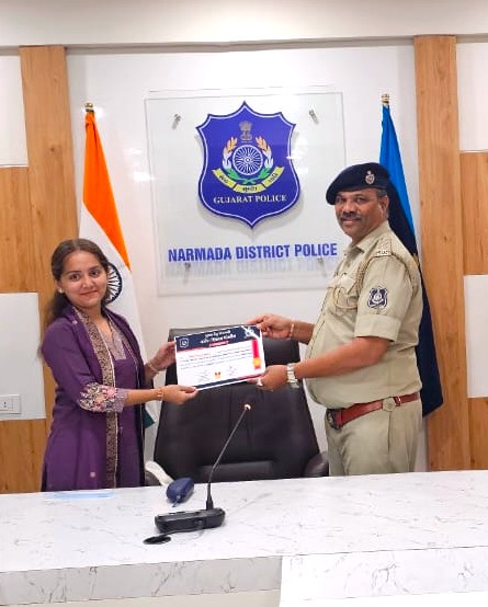 Narmada Police tweet media