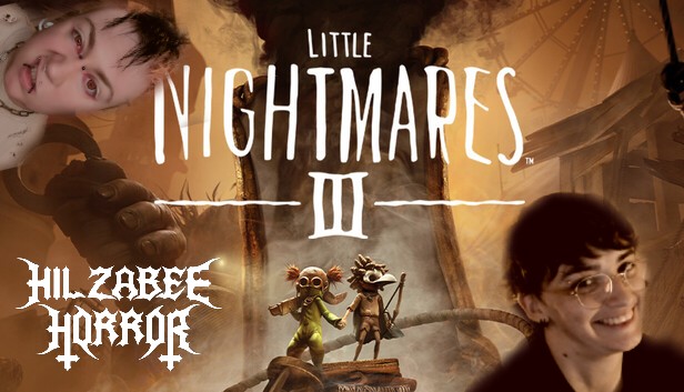 Back for more #LittleNightmares3 with Sam! 

We finished levels 1 and 2 yesterday, super excited to see what is in store for us next! 

Join us LIVE -> twich.tv/hilzabee

#bandainamco <a href="/SuperMGames/">Supermassive Games</a> #horrorgame #spooktober2025 #spookymonth #SupportSmallStreamers