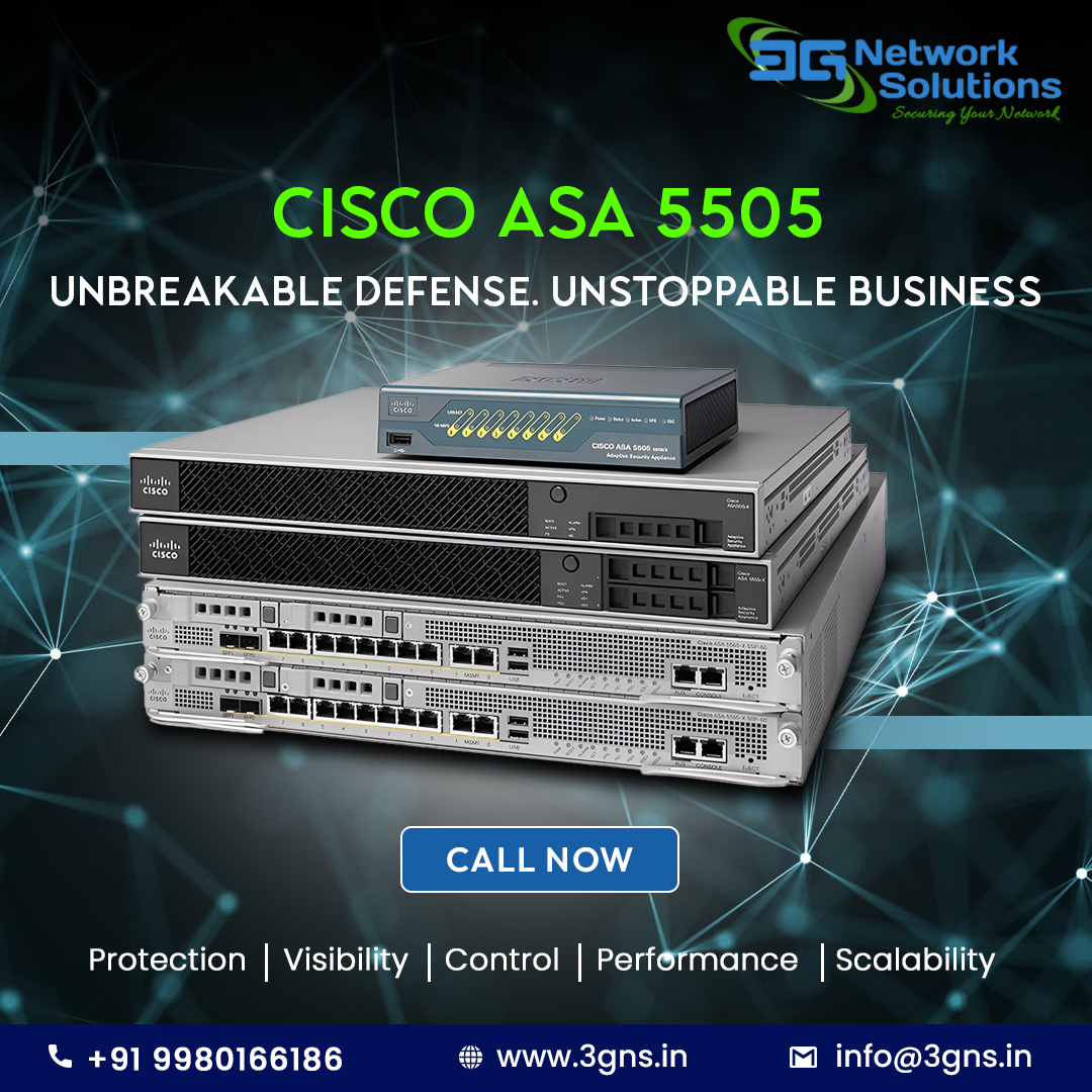 3GNETWORK3564's tweet image. Protect your business with 𝐂𝐢𝐬𝐜𝐨 𝐀𝐒𝐀 5505! 🔒 Unbreakable defense, seamless performance, and scalability. Ensure complete network security, visibility, and control.

🌐 3gns.in
📞 +91 9980166186
✉️ info@3gns.in

#CyberSecurity #NetworkProtection #CiscoASA
