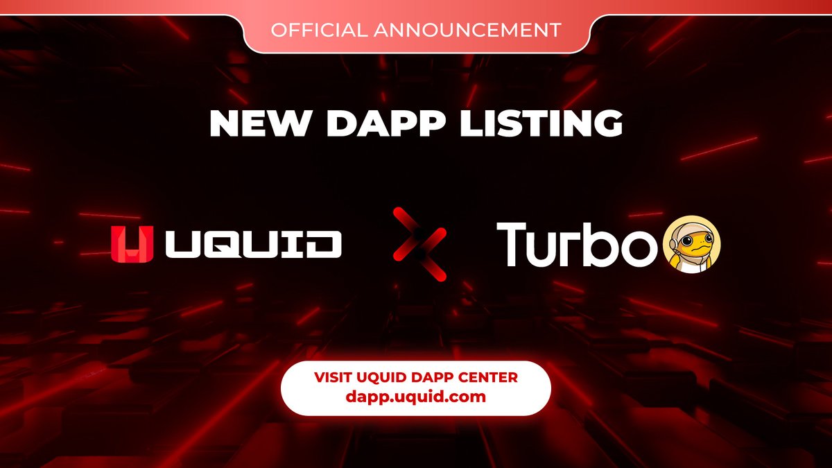 uquidcard's tweet image. ๐ Welcome Dapp #259 on Uquid Dapp Center: Turbo Token
Born from a bold $69 AI experiment, @TurboToadToken is the first AI-generated meme coin that evolved into a full-blown Web3 movement. Now powered by TurboChain, itโs becoming a creative hub for artists, developers, andโฆ