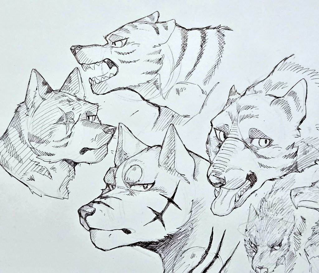 甲斐の三犬とリキ