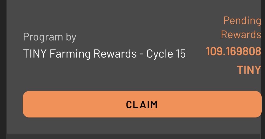iGetAlgo's tweet image. i have a few farms on @tinymanorg
Farm A: Holds $1,100 worth of tokens and yields about 50 $TINY p/ cycle
Farm B: Holds $200 worth of tokens and yields over 100 $TINY p/ cycle
Do you get DeFi??? $iGA x $ALGO
#DeFi #MoneyHack #iGetAlgo