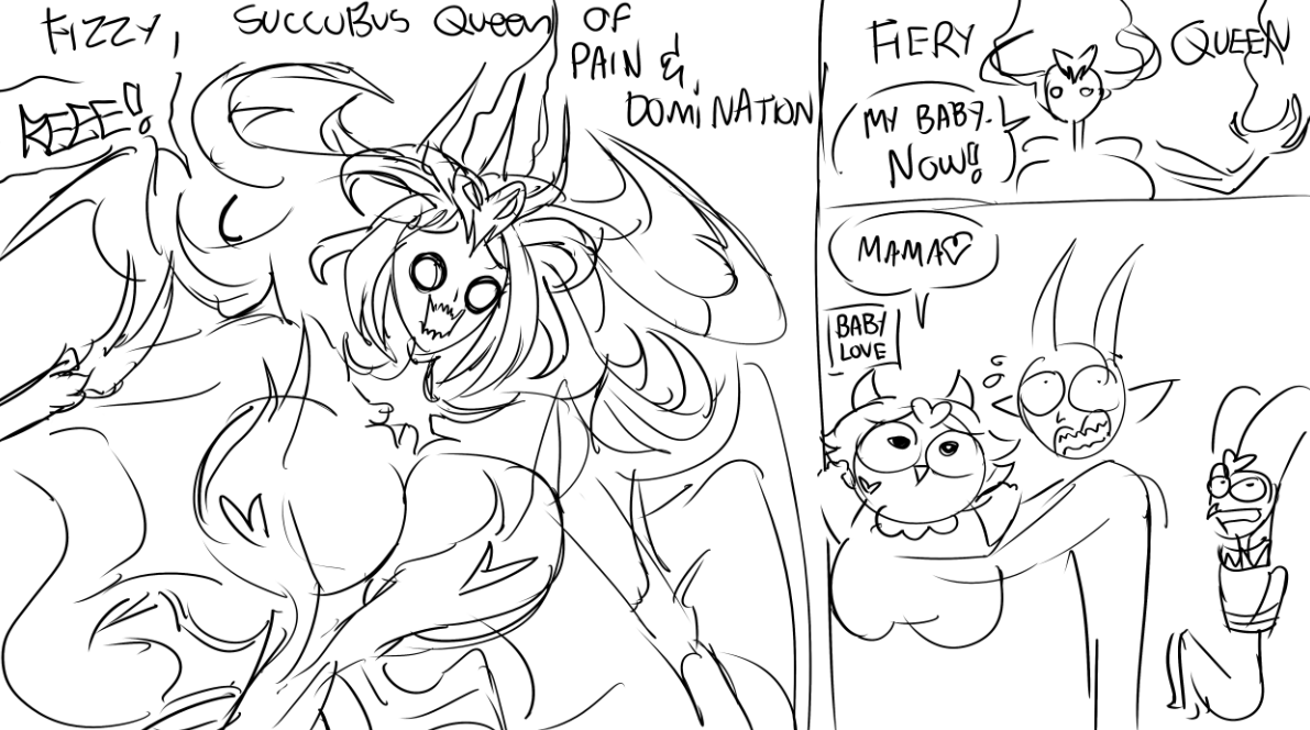 dungeonsauce's tweet photo. Fizzy's Demon Queen Mode
#hazbinsauce #helluvaboss #osmodeus #fizzorolli #verosika #succubus https://t.co/0ti4ASHYpk