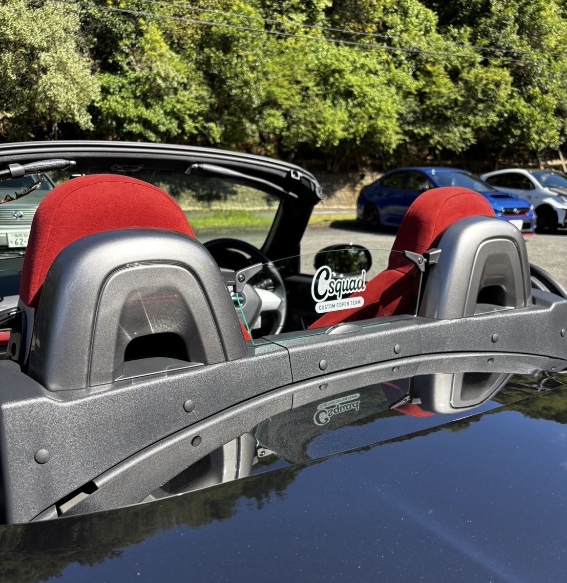 meturbo3's tweet image. #あなたのコペンのウィンドウディフレクター見せて
唯一無二！
チームにお誘いいただいた記念！！
彫りモン！！！
#Csquad 
#嫁のコペン