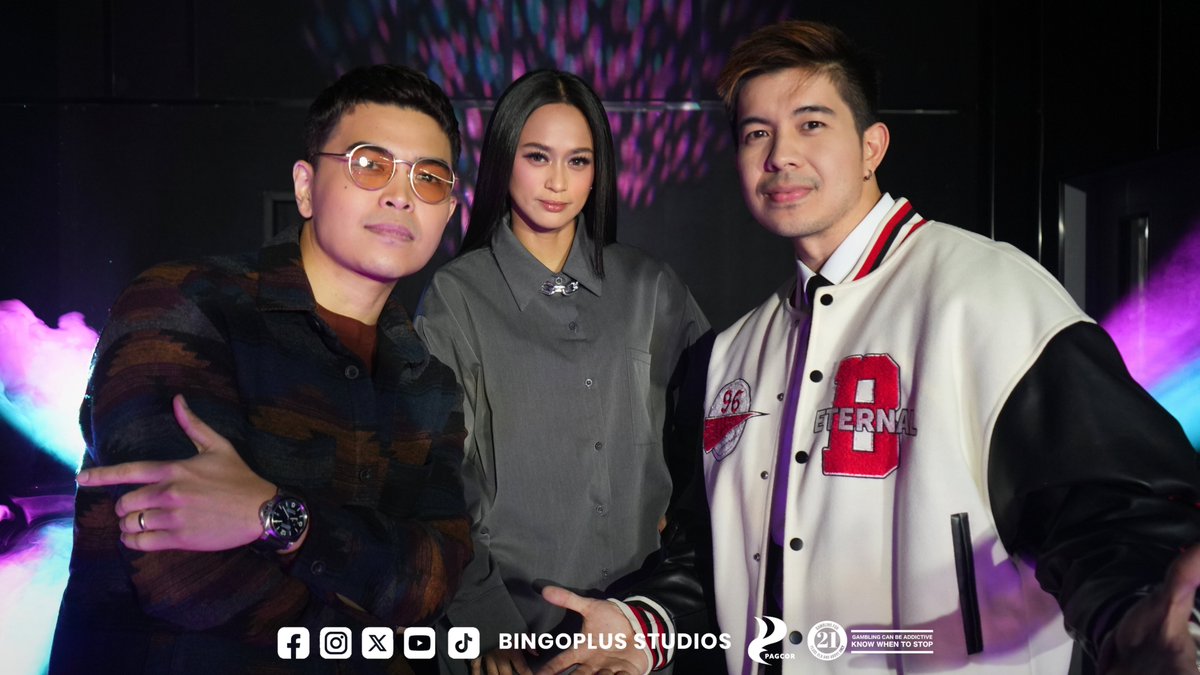 Bingoplusstudio's tweet photo. Are you ready for the LEVEL UP?!
Meet the celebrity guests who'll be judging sa ating mga Ppop performers sa BP Showcase Level Up!
Download the BingoPlus App now:
https://t.co/x5H4gMfjLZ
#BingoPlusPH #BingoPlusStudios #BPShowcaseLevelUp https://t.co/lZ5dAuSuAV