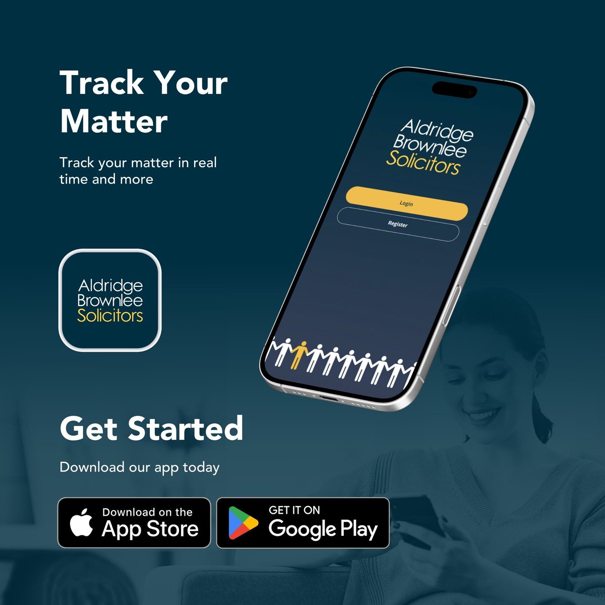 absolicitors's tweet image. Stay informed &amp;amp; in control with the Aldridge Brownlee Client App 📱

Read more on our blog 🔗 buff.ly/cqKlg9B 

📲 Download now:
Google Play: buff.ly/W4vfcaP 
 | App Store: buff.ly/QBgSVRM 

#AldridgeBrownlee #ClientApp #LegalInnovation #StayInControl