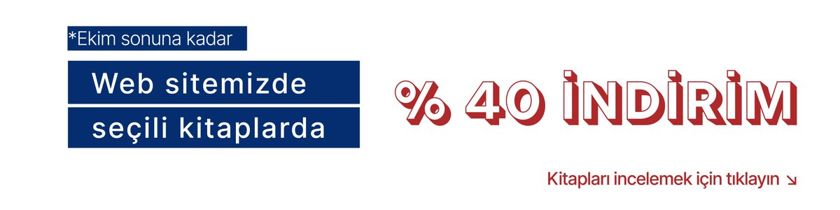 Ekim sonuna kadar web sitemizdeki seçili kitaplarda %40 indirim! Kitapları incelemek ve edinmek için; kabalcikitap.com/katalog/ekim-k…

#kabalcıyayınları #ekimkampanyası #indirim