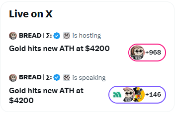 0xAluri's tweet photo. while everyone's talking about the MegaETH ICO

@0xBreadguy seems to be switching to TradFi 😁 https://t.co/JFxzG8m8Gr