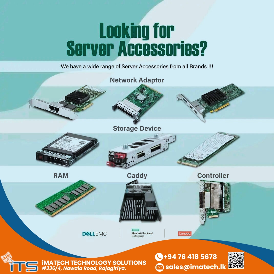 Imatechlk's tweet image. Are you looking for server accessories? 🖥️⚙️

📞 Contact us for more details: +94 77 4185678

#ServerParts #ITSolutions #imatech #imatechlk #EnterpriseHardware #Datacenter #SriLanka