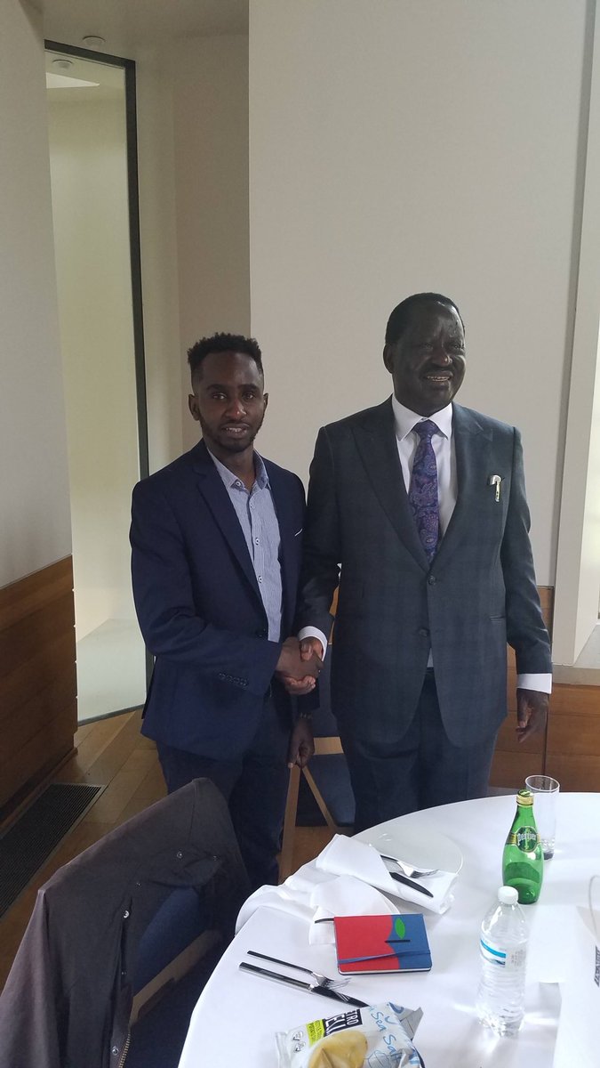 Njeru_Official's tweet image. I had a full head of hair when I met the enigma years ago. An absolute force of Kenyan politics. Fare thee well Raila Amolo Odinga🤲🏾