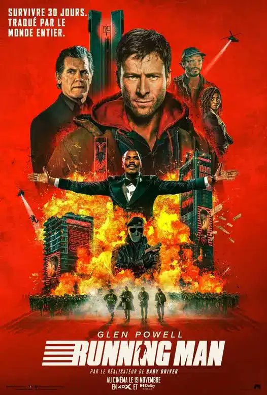🔥 La promo de #RunningMan s’emballe à l’approche de sa sortie (19 novembre en France) : nouvelle bande-annonce, affiche inédite et interviews bourrées de détails sur les coulisses avec un beau clin d'œil au premier film !

Petit récap ici 👉sking.fr/RunningMan-Tra…