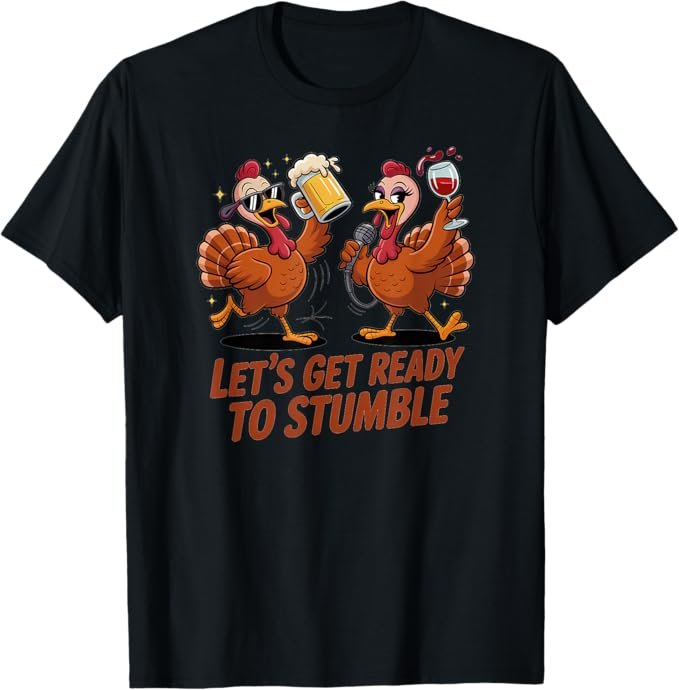 Amazon Prime: amazon.com/dp/B0FWCCXWFY NEW 2025  Funny Thanksgiving Drinking #Thanksgiving #ThanksgivingSale #Turkey  Turkeys T-Shirt a.co/d/2f5gpKj #Amazon via @Amazon