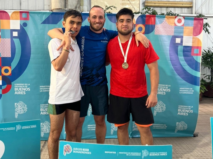 📌Bonaerenses: tres medallas para Olavarría en el primer día

👉🏻Félix Tomás Acosta, Santiago Oviedo y Graciela Paladini -  Antonio Groba fueron los nombres que abrieron el medallero para la  delegación

➡verte.tv/noticias/45877…