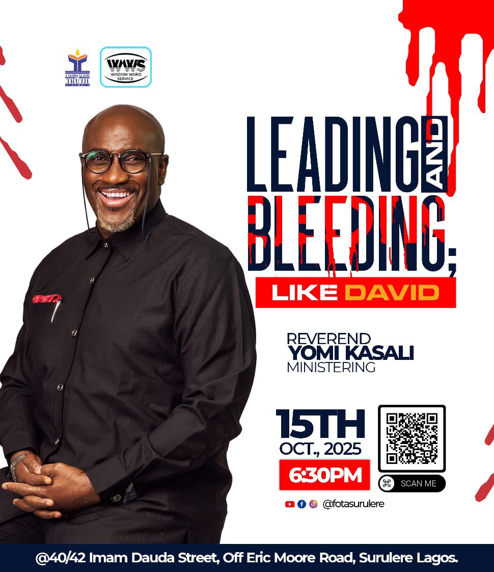 fotasurulere's tweet image. If your week’s been noisy, pause.
It’s midweek service  also your time to breathe, recharge, and reset with the Word. 

Don’t miss it tonight 
Because one Word can change your whole week. 🙏🏽

FOTA HQ by 6:30pm

#FOTAMidweek #Refuel #WWS