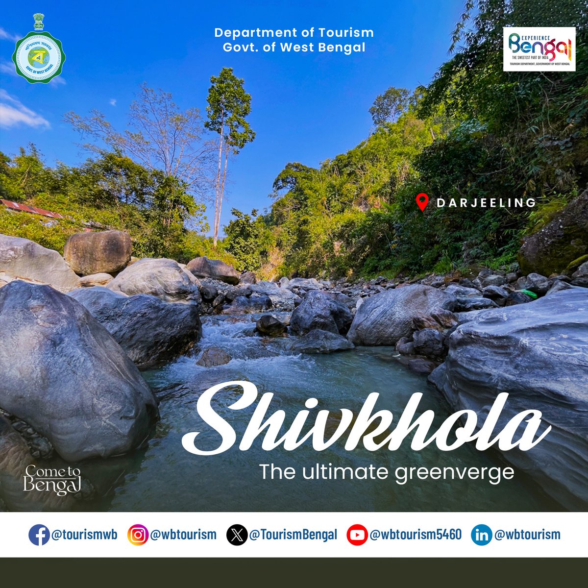 Shivkhola, in Darjeeling district, is a serene hill village located in a lush green valley. With a riverbank temple dedicated to Lord Shiva, it’s a perfect escape for nature lovers seeking peace, adventure, and scenic beauty away from city life.