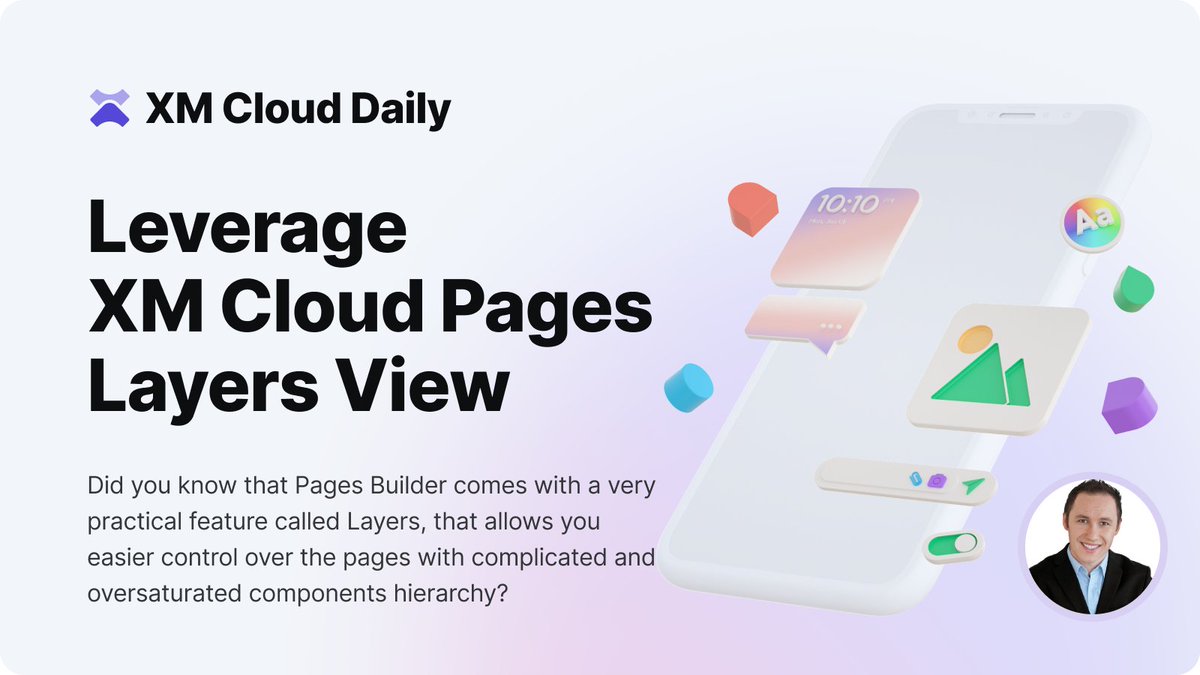 SitecoreMartin's tweet image. Did you know that there is a robust way of managing sites with a complicated page structure?  A feature of #Pages Builder is called #Layers and allows doing exactly that - navigate the components hierarchy and reach components easier.

Here&apos;s how it works: youtu.be/kO5_uCwZEUE