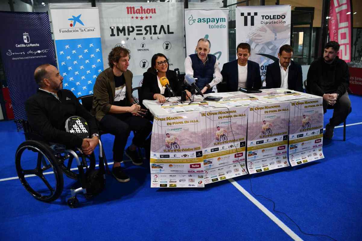 Los mejores del ranking compiten en el IX Open Nacional de pádel en silla ‘Aspaym Toledo’
encastillalamancha.es/deportes-cat/l…