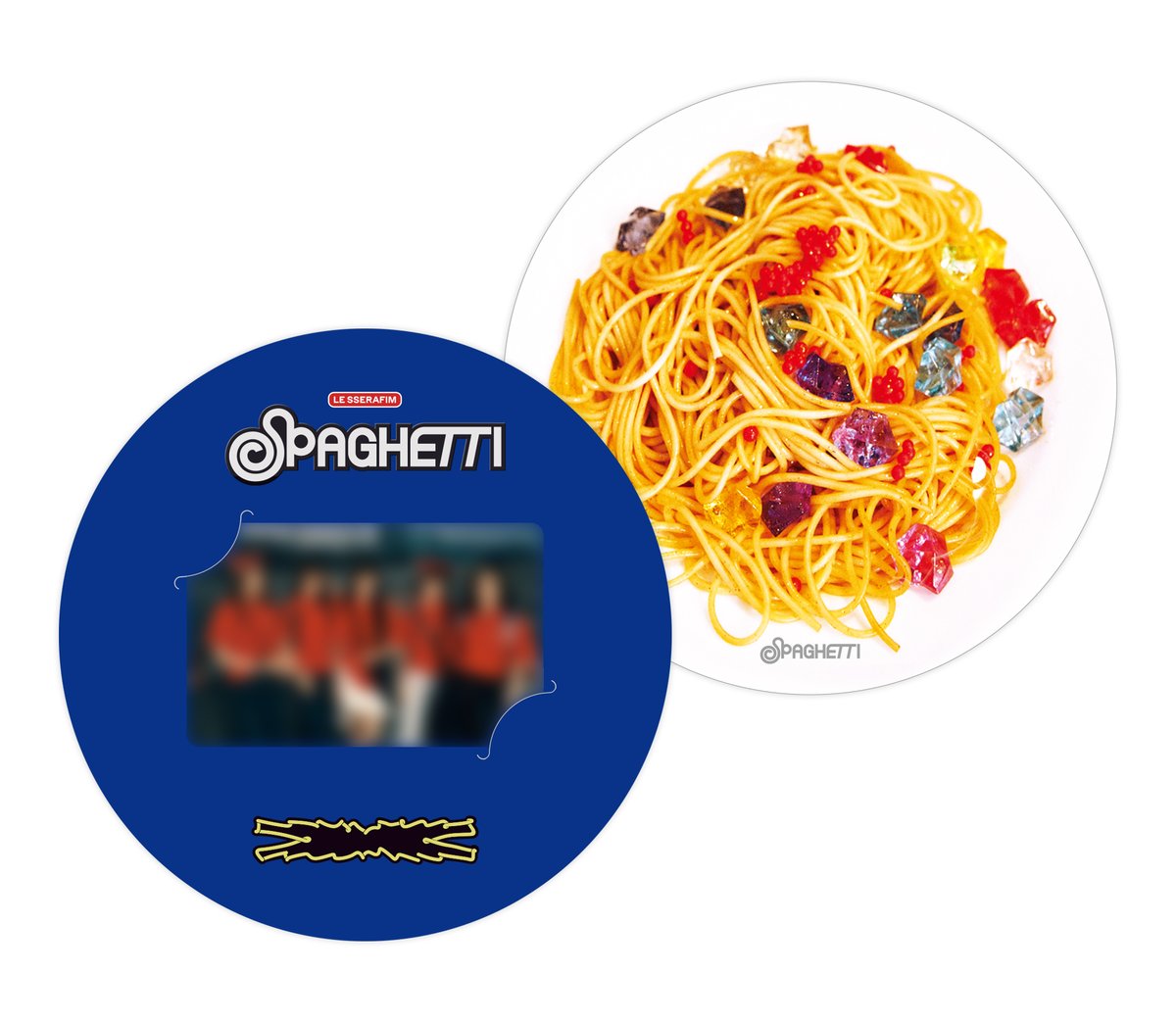 📢LE SSERAFIM 1st Single 'SPAGHETTI' CD購入特典絵柄公開🍝 詳しくは