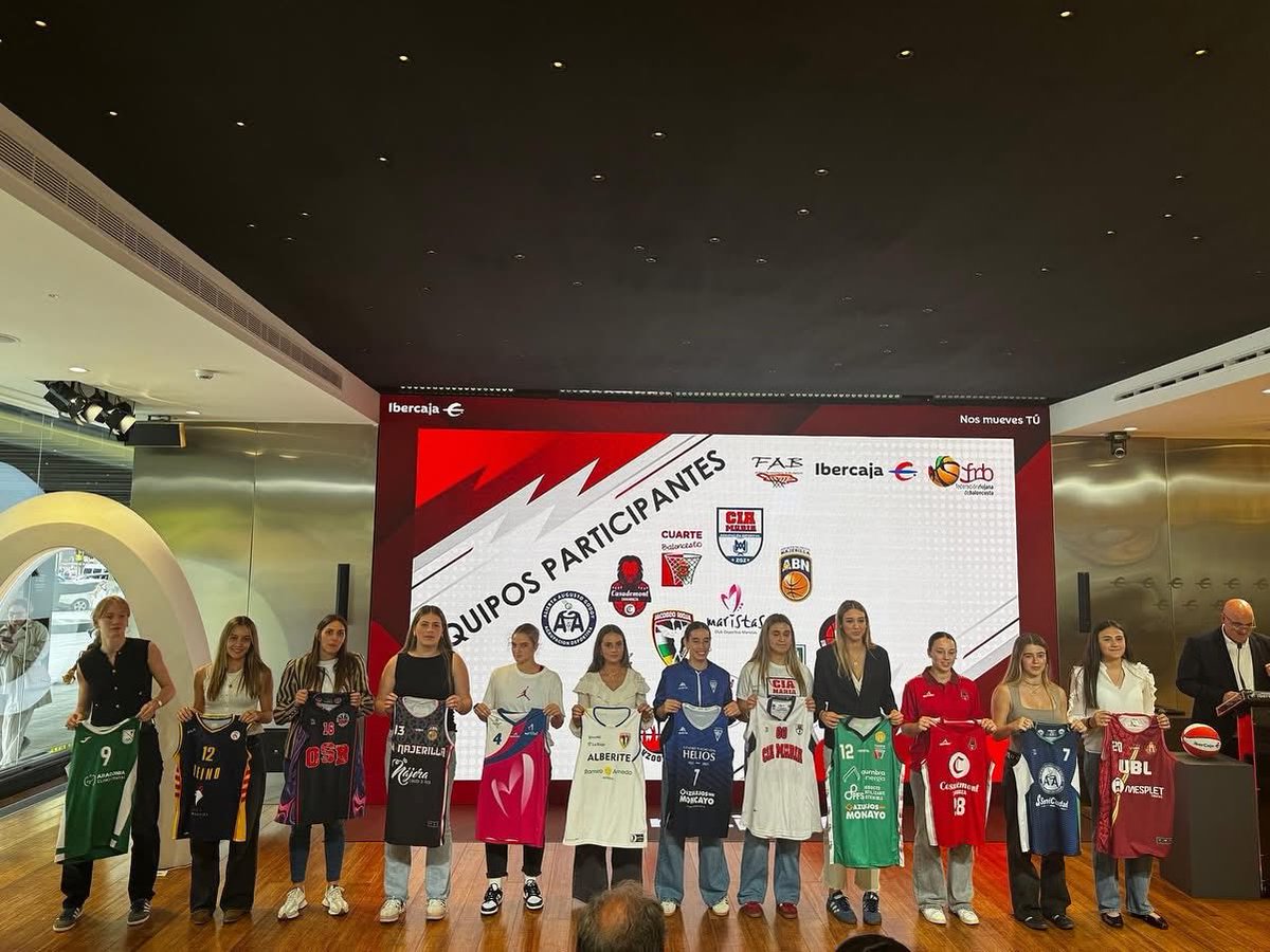 SUPERCOPA FEMENINA IBERCAJA PRIMERA DIVISIÓN NACIONAL  nace con el objetivo de potenciar el baloncesto femenino en Aragón y La Rioja a través de una competición que contará con los mejores equipos femeninos de 1ª Nacional de ambas Comunidades -8 de Aragón y 4 de La Rioja.