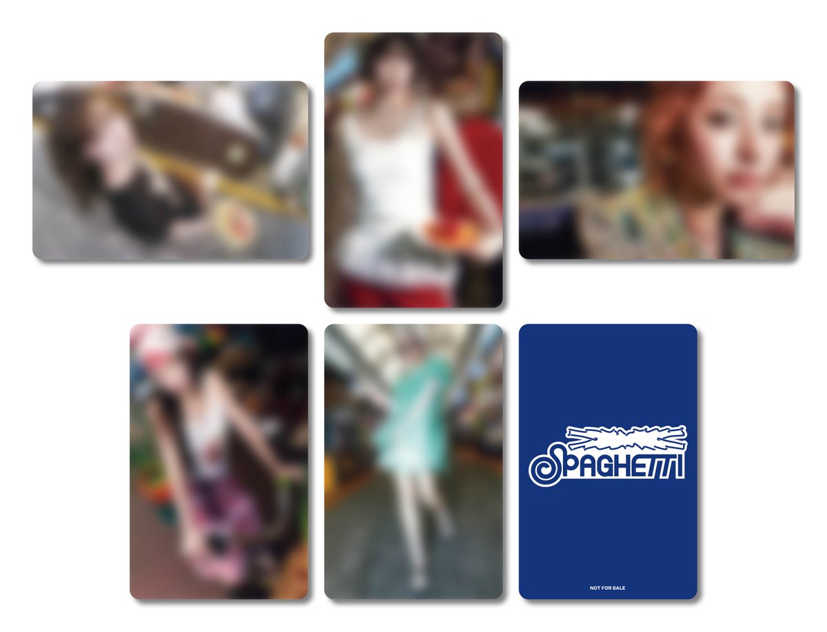 📢LE SSERAFIM 1st Single 'SPAGHETTI' CD購入特典絵柄公開🍝 詳しくは