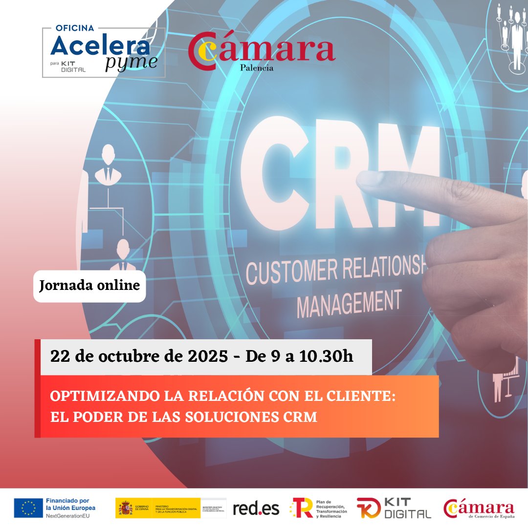CamaraPalencia's tweet image. Próximo curso #acelerapyme
Formato: videoconferencia.
¡Inscríbete ahora!

📅 22 octubre - De 9 a 10.30h
🌐 Inscripciones en cocipa.es/acelerapyme

#oficinasacelerapyme #planderecuperación #nextgenerationeu @redpuntoes @camarascomercio @SEDIAgob @P_Recuperacion @Acelerapyme