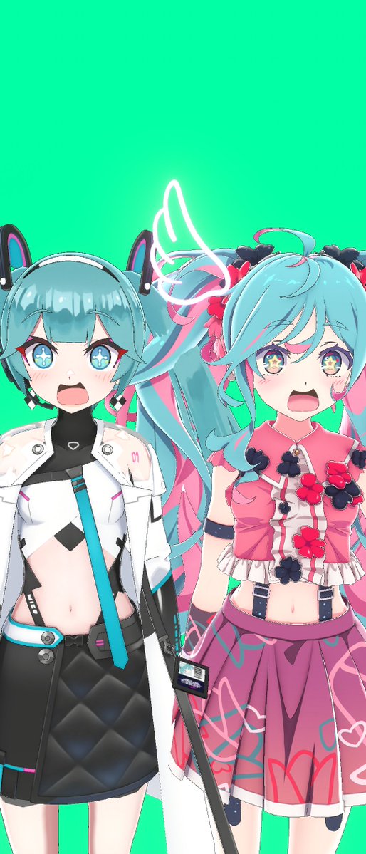 この子夜空ちゃんと全く同じ表情が出来る
優秀だ