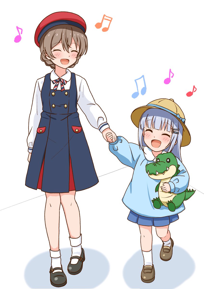 桜守歌織 「わにわにあーあー」|みみうのイラスト