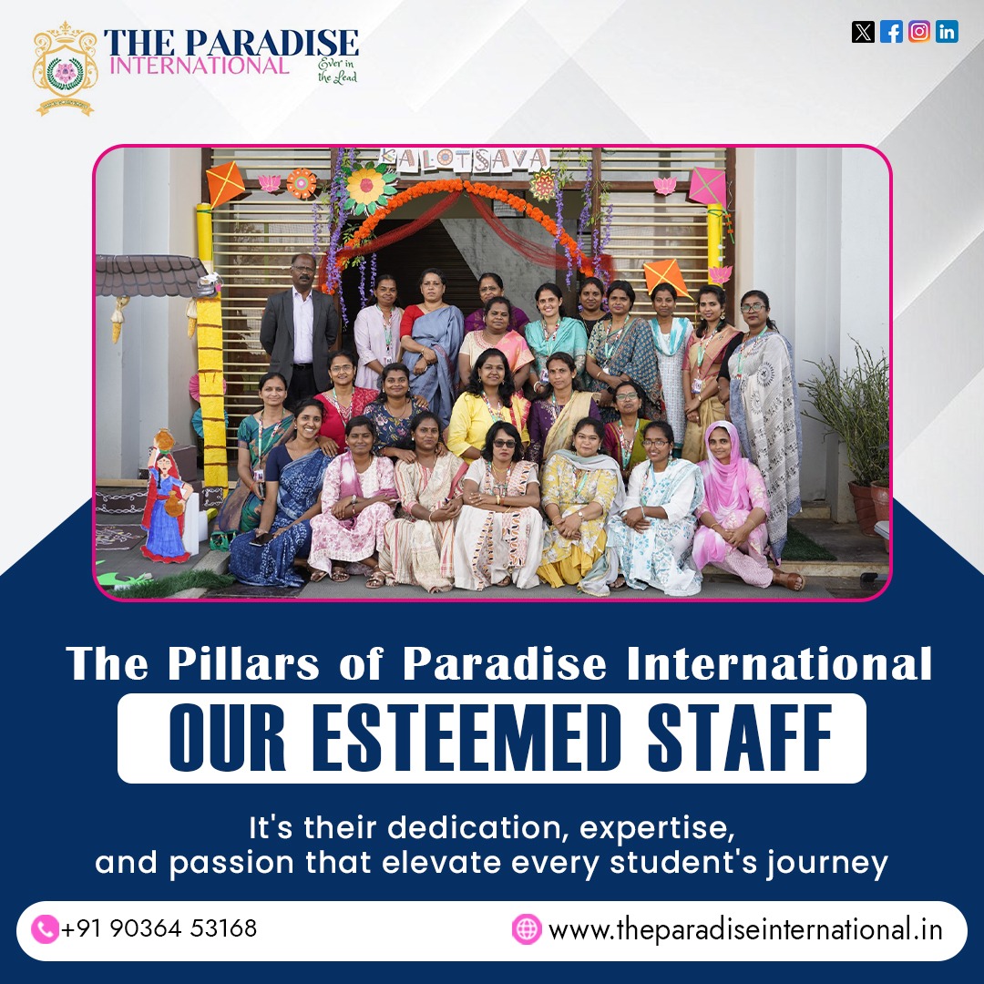 internatio84613's tweet photo. The Pillars of Paradise International: It's the dedication, expertise, and passion of OUR ESTEEMED STAFF that elevates every student's journey.
#EsteemedStaff #FacultyGoals #SchoolLife #EducationMatters #TeacherTuesdays #StudentSuccess #ExpertEducators #LearningJourney https://t.co/BdJcLo4e0z