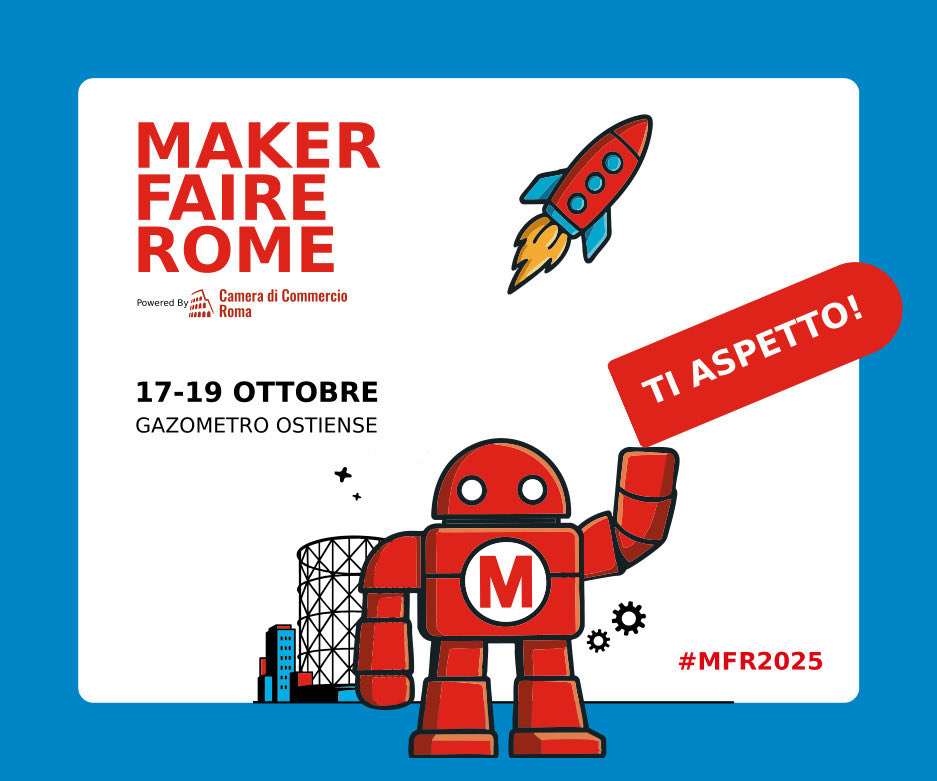CNRsocial_'s tweet image. 📅 17 – 19 ottobre 📍 Gazometro – vi aspettiamo a @MakerFaireRome! 🚀
Il #CNR sarà presente alla fiera annuale dell’innovazione, della tecnologia e della creatività con uno stand ricco di progetti ed eventi.
Info qui: cnr.it/it/evento/20160 

#MFR2025 #MakerFaireRome