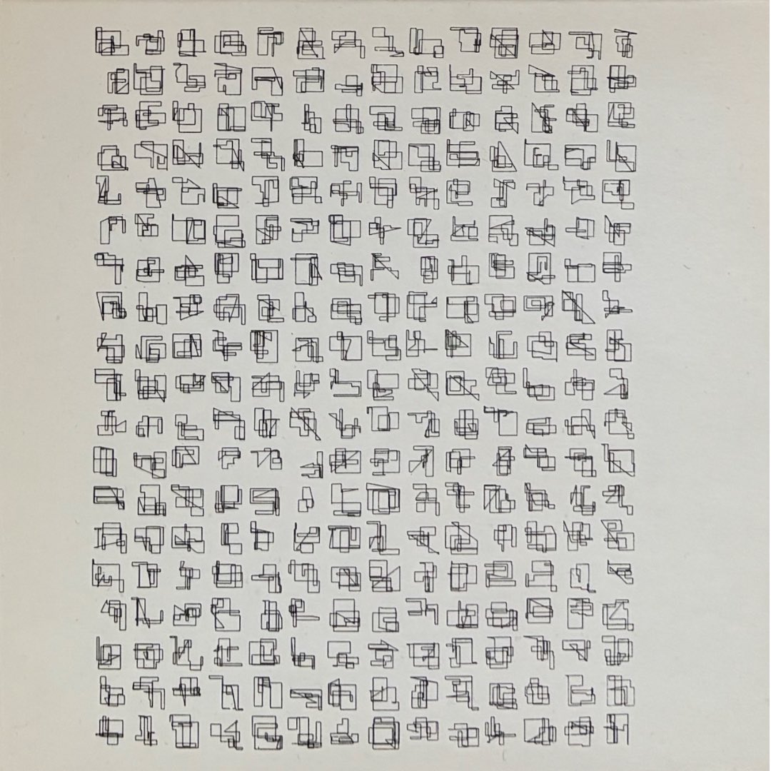 DAMDigitalArt's tweet image. Join our exhibition tour with galerist Wolf Lieser on Sat, Oct 18 — 2 pm (German) · 3 pm (English). Frieder Nake + Georg Nees: 1965 THE BEGINNING at DAM Projects, Berlin. Free admission, RSVP: office@dam.org #FriederNake #GeorgNees #DAMProjects