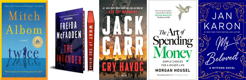This week the Sargent Memorial Library has 67 new books.  New items include Twice, The Intruder, and Cry Havoc. wowbrary.org/nu.aspx?p=6846…
