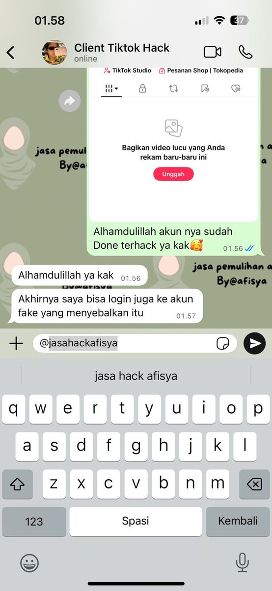 ptitees's tweet image. All JASA💫 
&amp;gt;PULIHKAN BALIKIN AKUN LUPA PASWORD/KE HACK
&amp;gt;JASA LACAK LOKASI ORANG
&amp;gt;SADAP WA
&amp;gt;LACAK HP HILANG BY NO HP/IMEI
&amp;gt; LACAK PENIPU/ REVENGEPORN
&amp;gt;JASA UNSUS AKUN/UNSUSPEND
&amp;gt;JASA HACK/PEMULIHAN AKUN EMAIL,IG,WA,X, FB,TIKTOK!
    WhatsApp 6799
☎️ wa.me/+6283121148322