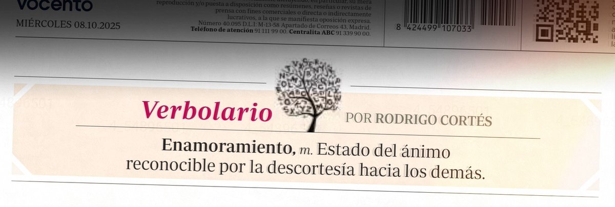 «Enamoramiento»; 8/oct/2025: voz n° MMMDCCI <a href="/rodrigocortes/">Rodrigo Cortés</a>