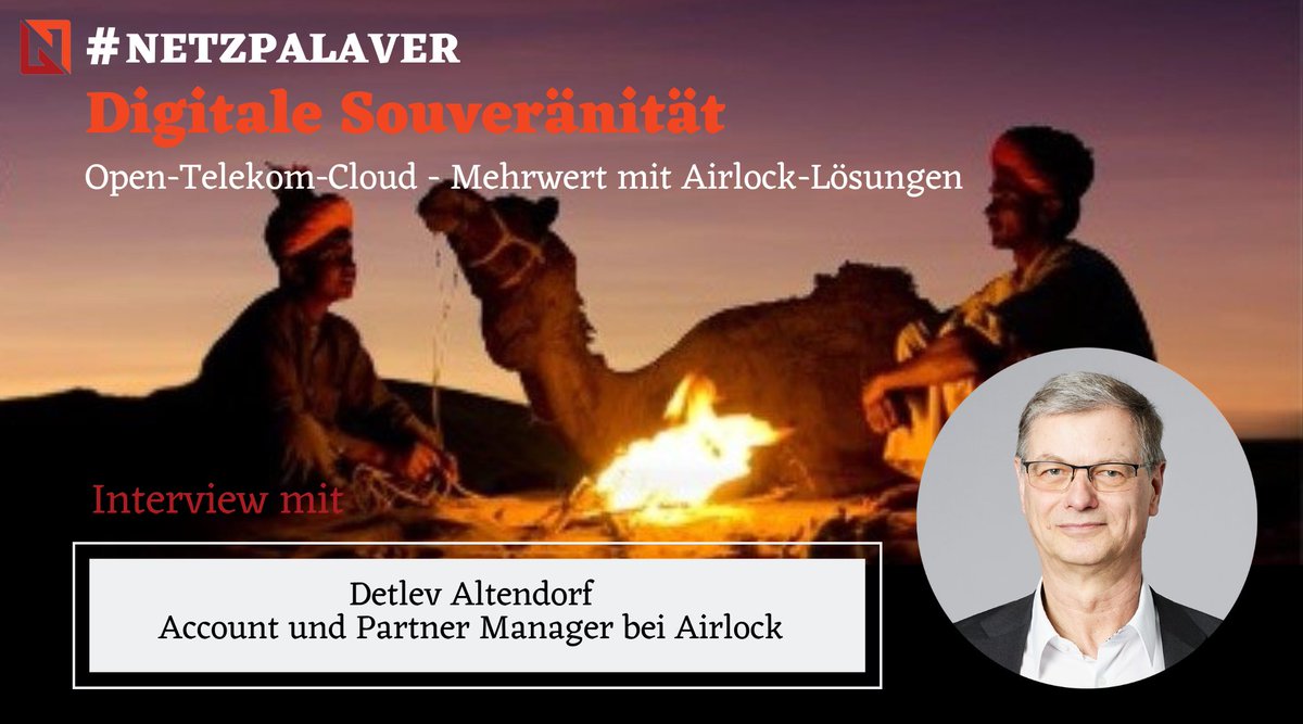 netzpalaver's tweet photo. Interview mit Airlock - Digitale Souveränität mittels #OpenTelekomCloud und SSI-Unterstützung zur Einbindung von #eID und #EUDI

#Cloud #Cybersecurity #Cybersicherheit #DigitaleSouveränität @ErgonAirlock #Identity #IdentityProvider #KI #MachineIdentity 

https://t.co/NquKT8fN09 https://t.co/V0hIXM5huD