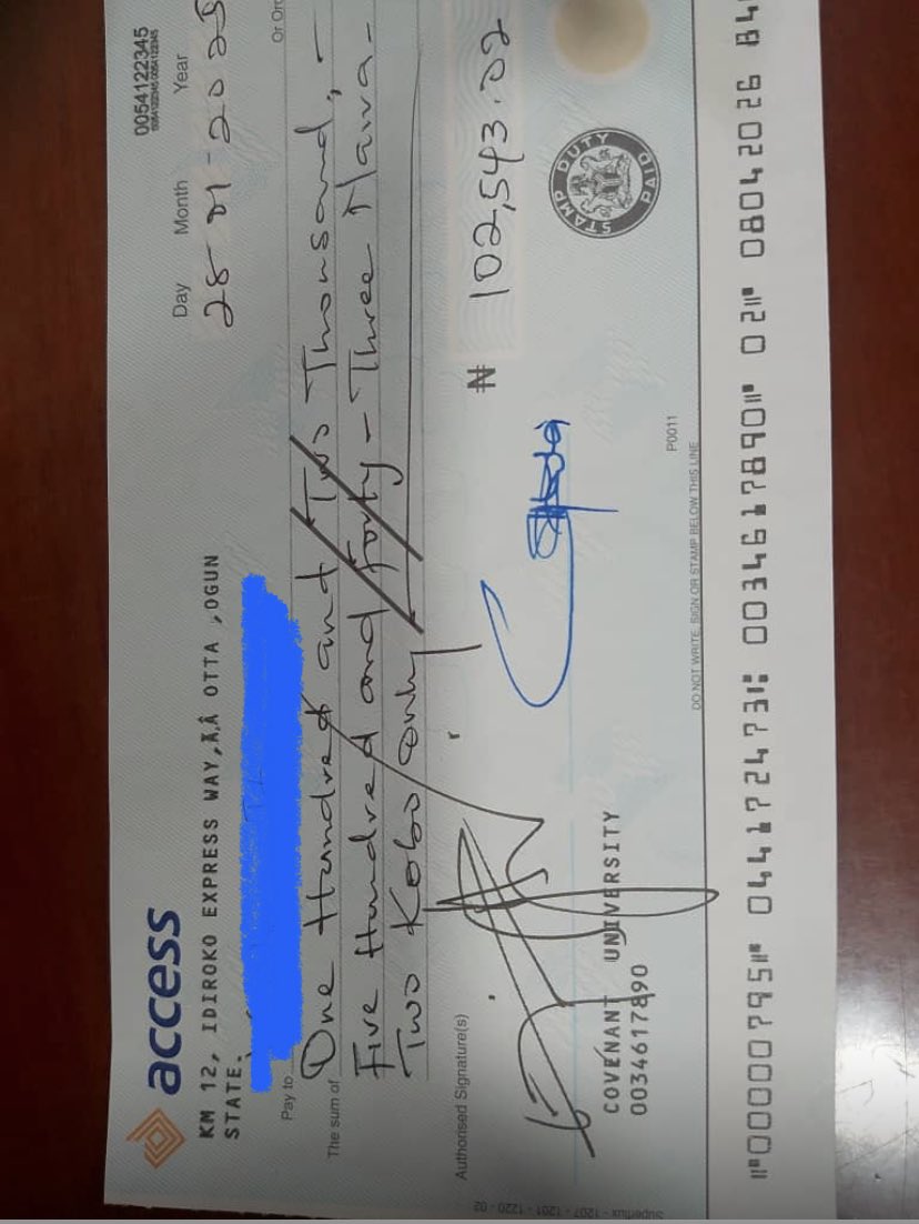 Engrbimmy's tweet image. When a university said to be founded and run by God himself pays you a gratuity of 102k after 14 years of service.
It’s either God is wicked or the university isn’t run by God 🤷♀️
