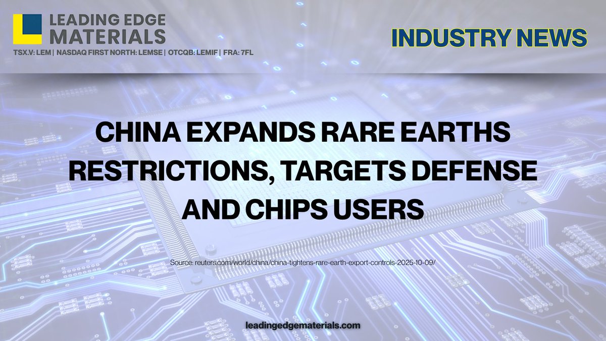 Leading Edge Materials Corp. tweet media