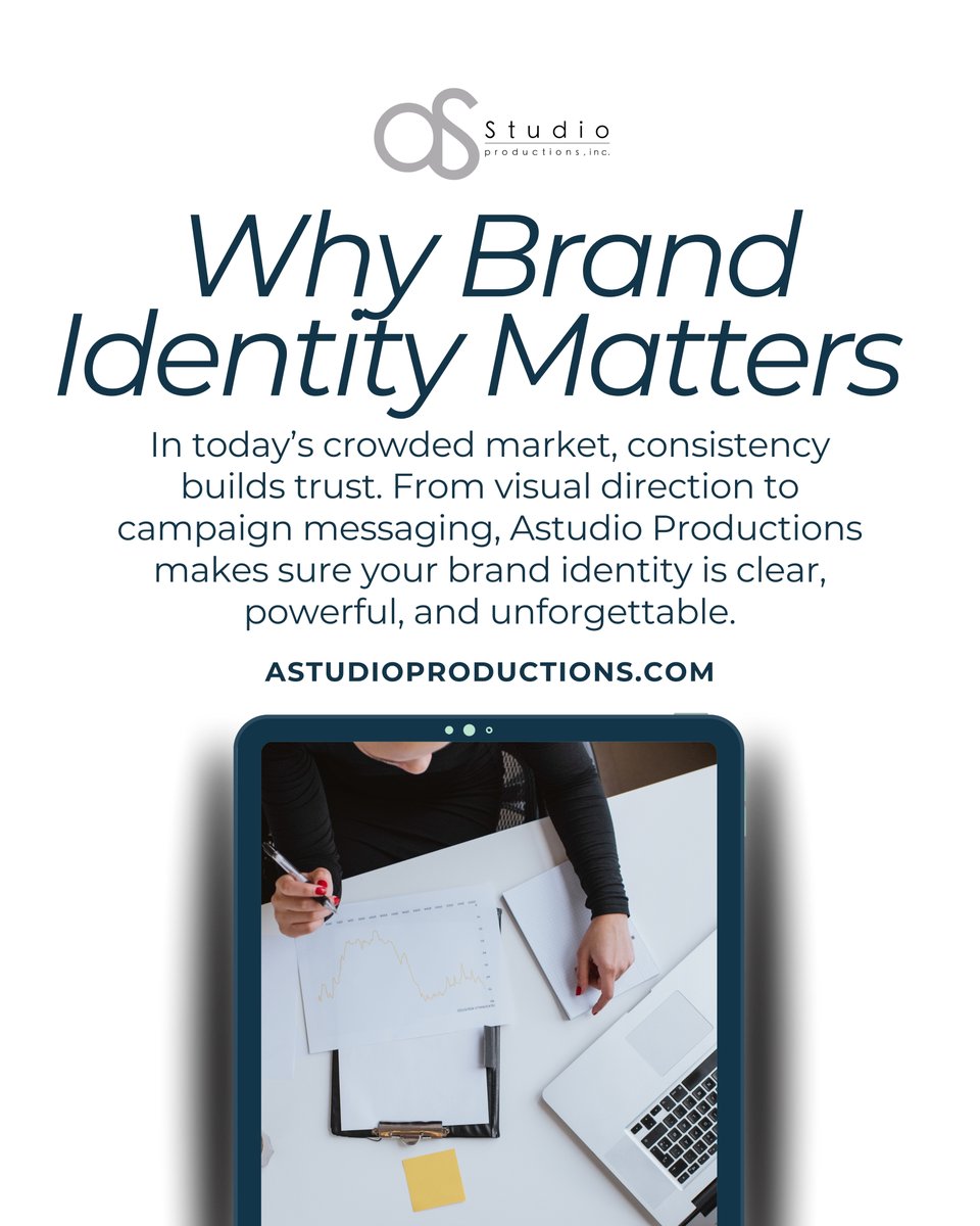 astudiopro's tweet image. Why Brand Identity Matters 🌟
In today’s crowded market, consistency builds trust. 💡
👉 Connect with us: astudioproductions.com/contact-us

#BrandIdentity #AstudioProductions #MarketingStrategy #CreativeAgency #DigitalStorytelling #ContentThatConverts #BrandTrust