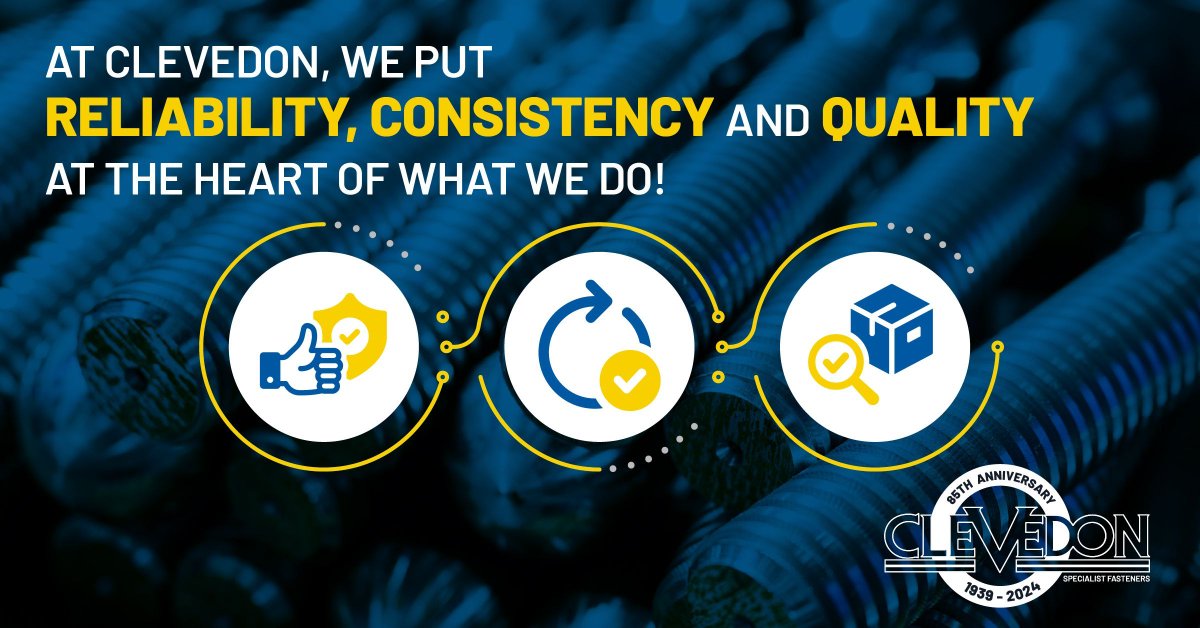 Clevedonfast's tweet image. 📦 A resilient supply chain keeps production moving. At Clevedon Fasteners, we deliver reliable fastening solutions when they’re needed most 📞 Contact us: tinyurl.com/y3ybztr9 

#FasteningSolutions #UKManufacturing