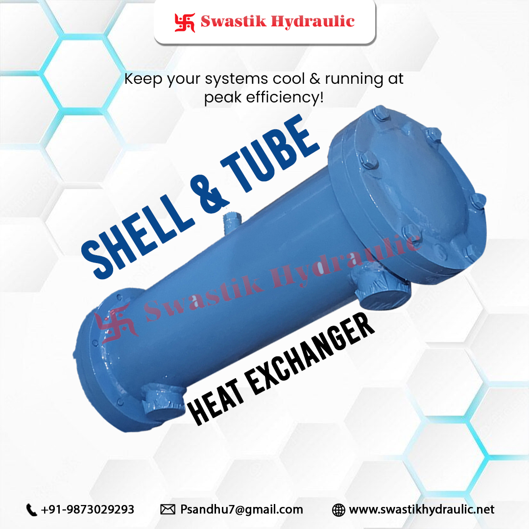 SwastikHyd2012's tweet image. Keep your systems cool and operating at peak efficiency!
Swastik Hydraulic Shell &amp;amp; Tube Heat Exchangers deliver reliable performance and superior thermal management for all your industrial needs.

📞 +91-9873029293

#SwastikHydraulic #HeatExchanger #ThermalSolutions