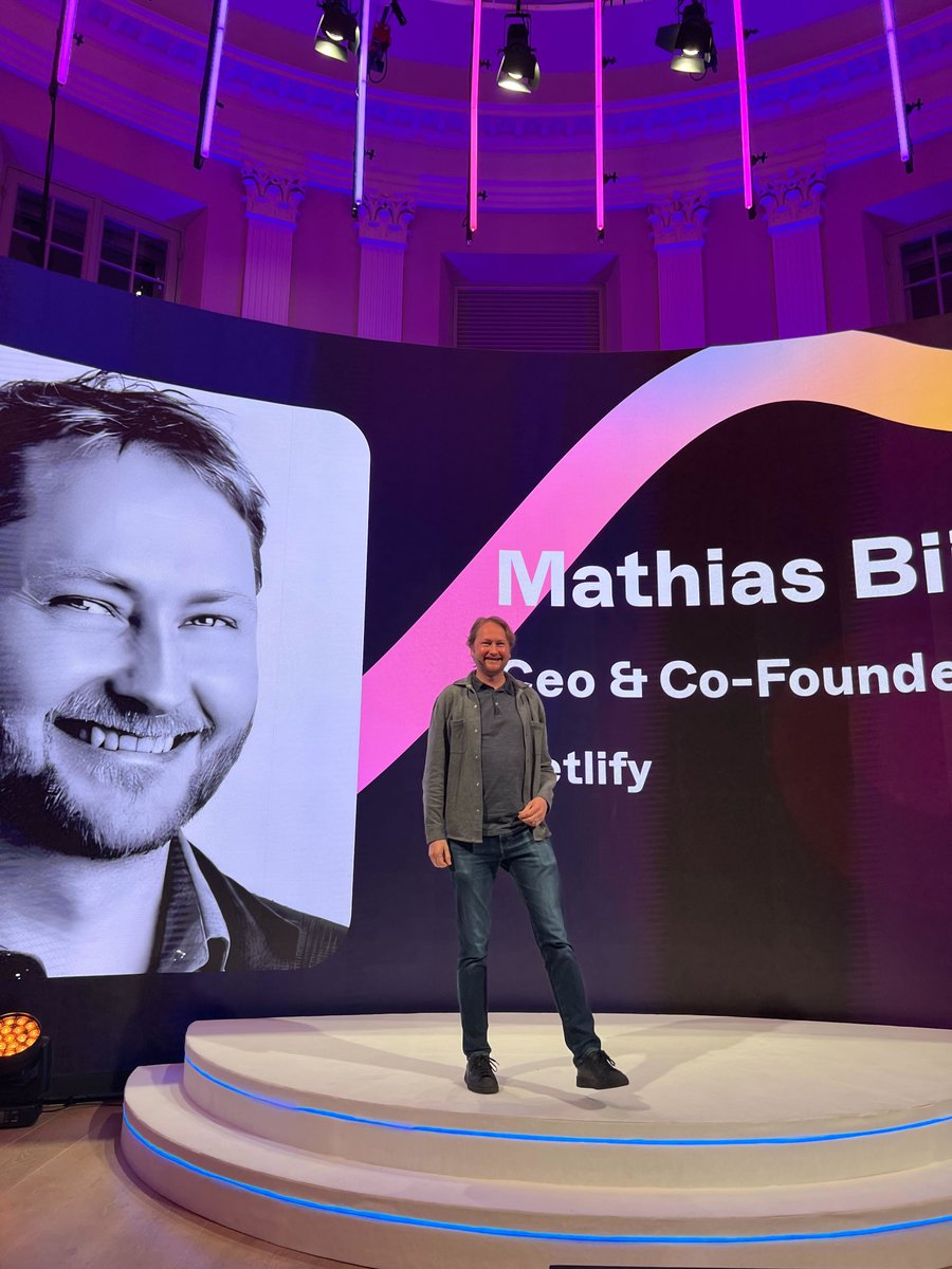 Netlify's tweet image. “You are now a developer.”

At #JoyConf2025, Netlify CEO @biilmann shared how AI is changing who builds the web. From 3B spreadsheet users to AI-native workflows, the future of development is open to everyone who creates.