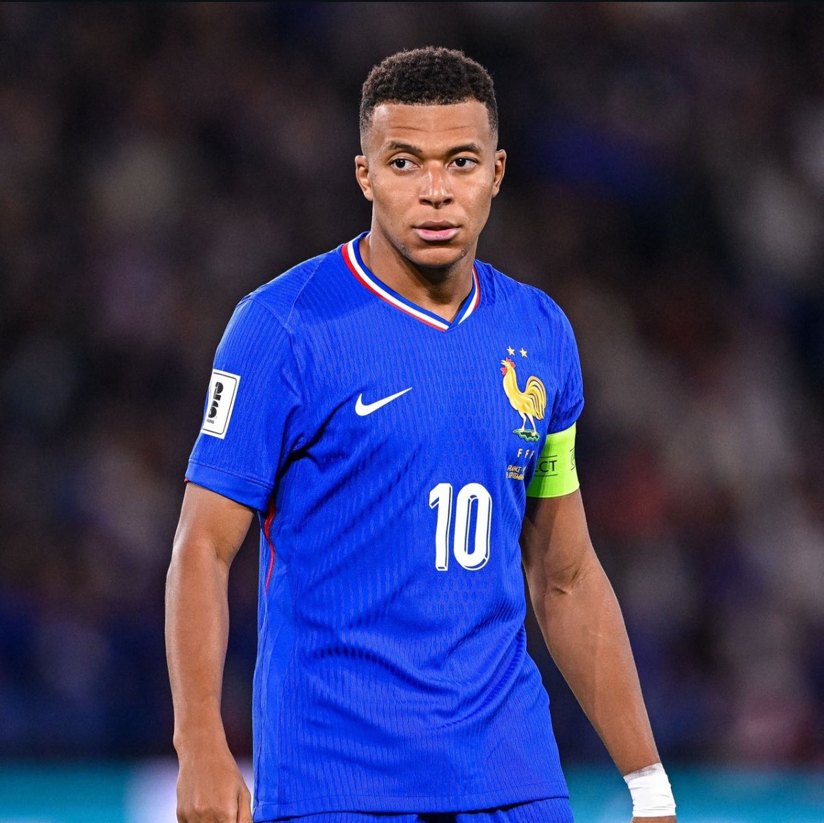Kylian's tweet image. He’ll retire a top 5 footballer of all time.