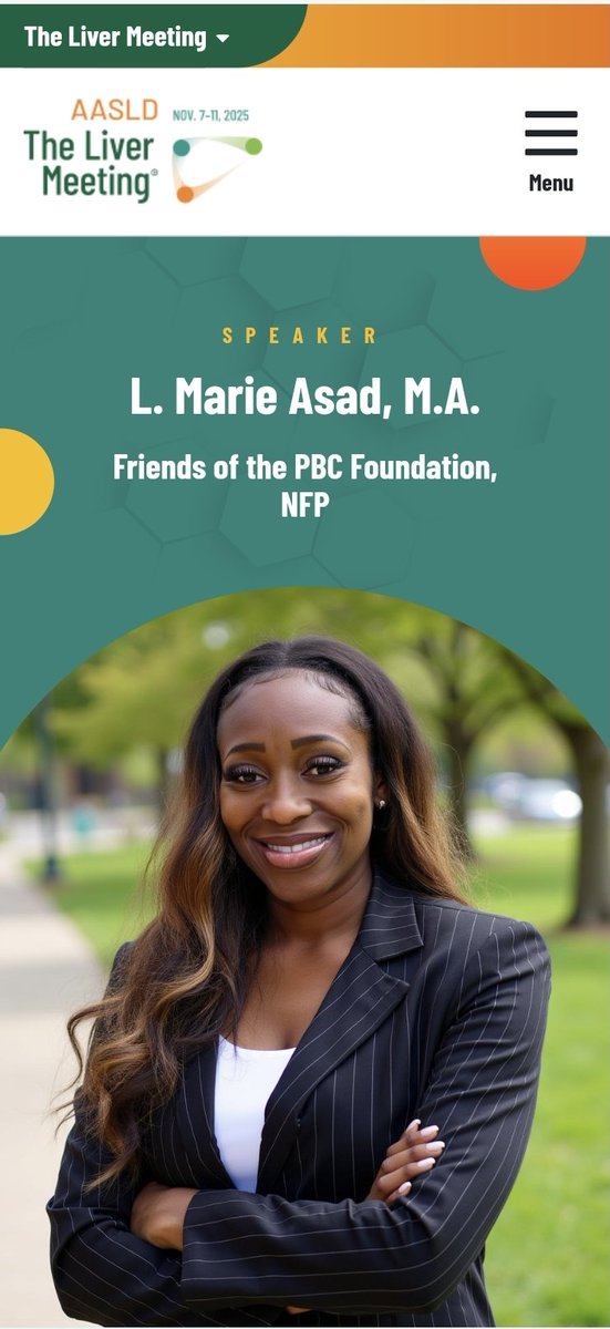 FriendsofPBC's tweet image. Don't miss @LmarieAsad, Founding Board Member and President of the Friends of the PBC Foundation, NFP at #TLM25 hosted by @AASLDtweets
w/ @BonderAlan moderated by @PBCRobert, CEO of the @PBCFoundation
aasld.org/the-liver-meet… @AASLDtweets #Liverhealth
#PrimaryBiliaryCholangitis