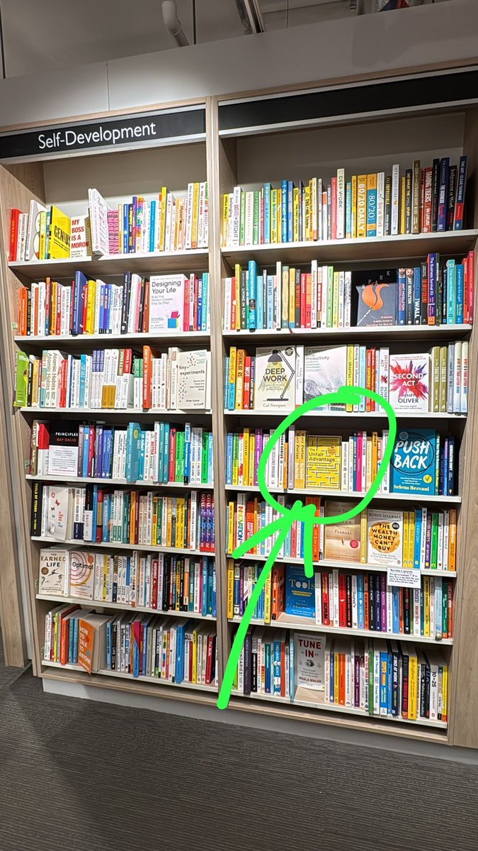I still get a buzz seeing this.

Every so often, someone sends me a photo of The Unfair Advantage on a bookstore shelf.
This one came from my co-author, Ash yesterday!

Even after all this time, it still feels surreal. Seeing something that started as a few late-night Google Docs
