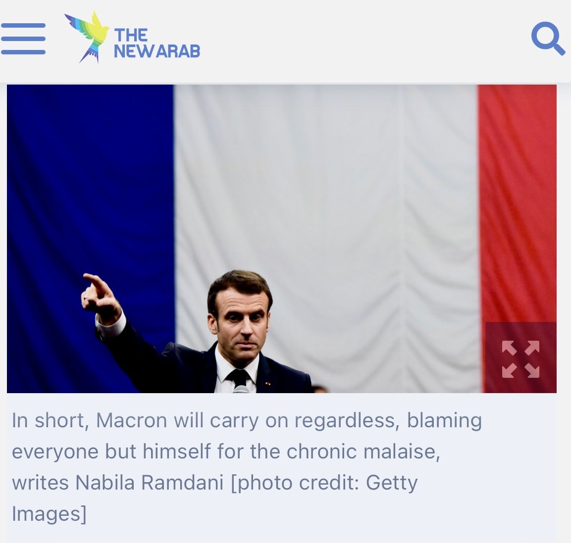 My OpEd for <a href="/The_NewArab/">The New Arab</a> about #France’s malaise and instability. This is why all shades of the political spectrum are now calling for a #referendum on the establishment of a #SixthRepublic – one with a new constitution that will reduce presidential power.
newarab.com/opinion/lame-d…
