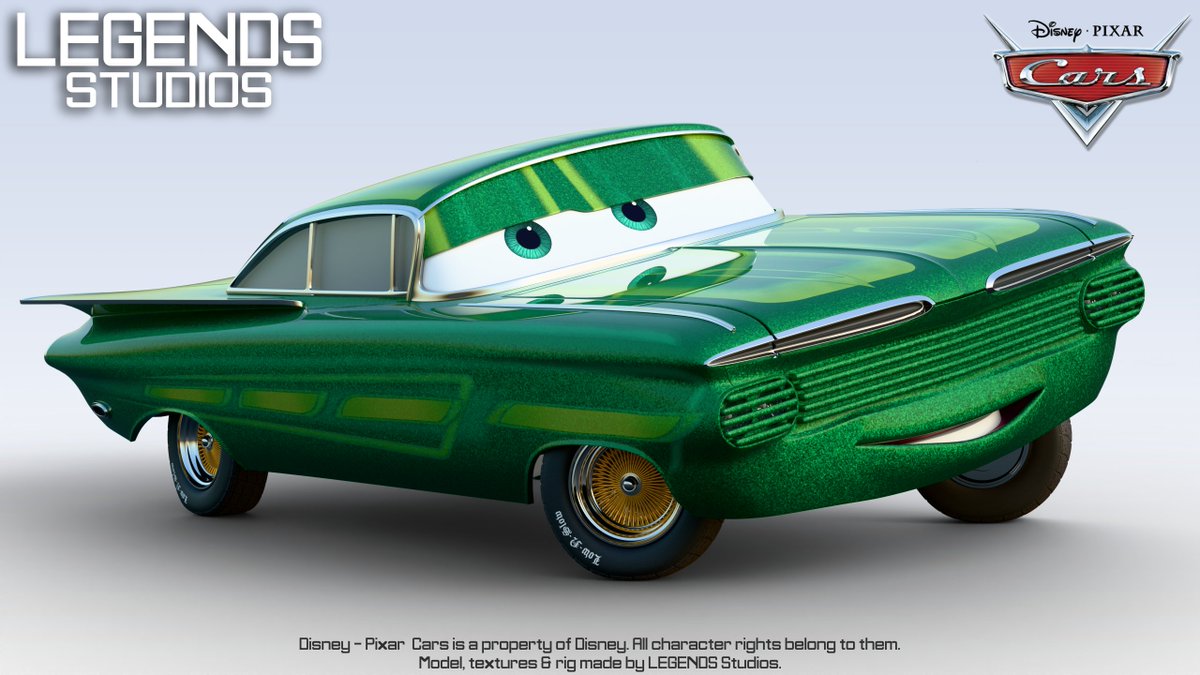 primesarts's tweet photo. Another Two Ramones?!

#Blender3d #3D #Pixar #PixarCars #Modeling https://t.co/7H9kP6V3Mq