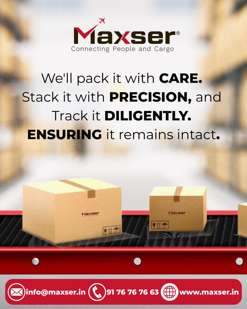 Maxser International Courier & Cargo tweet media